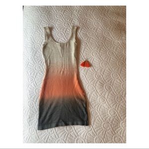 Marciano Ombré fitted dress